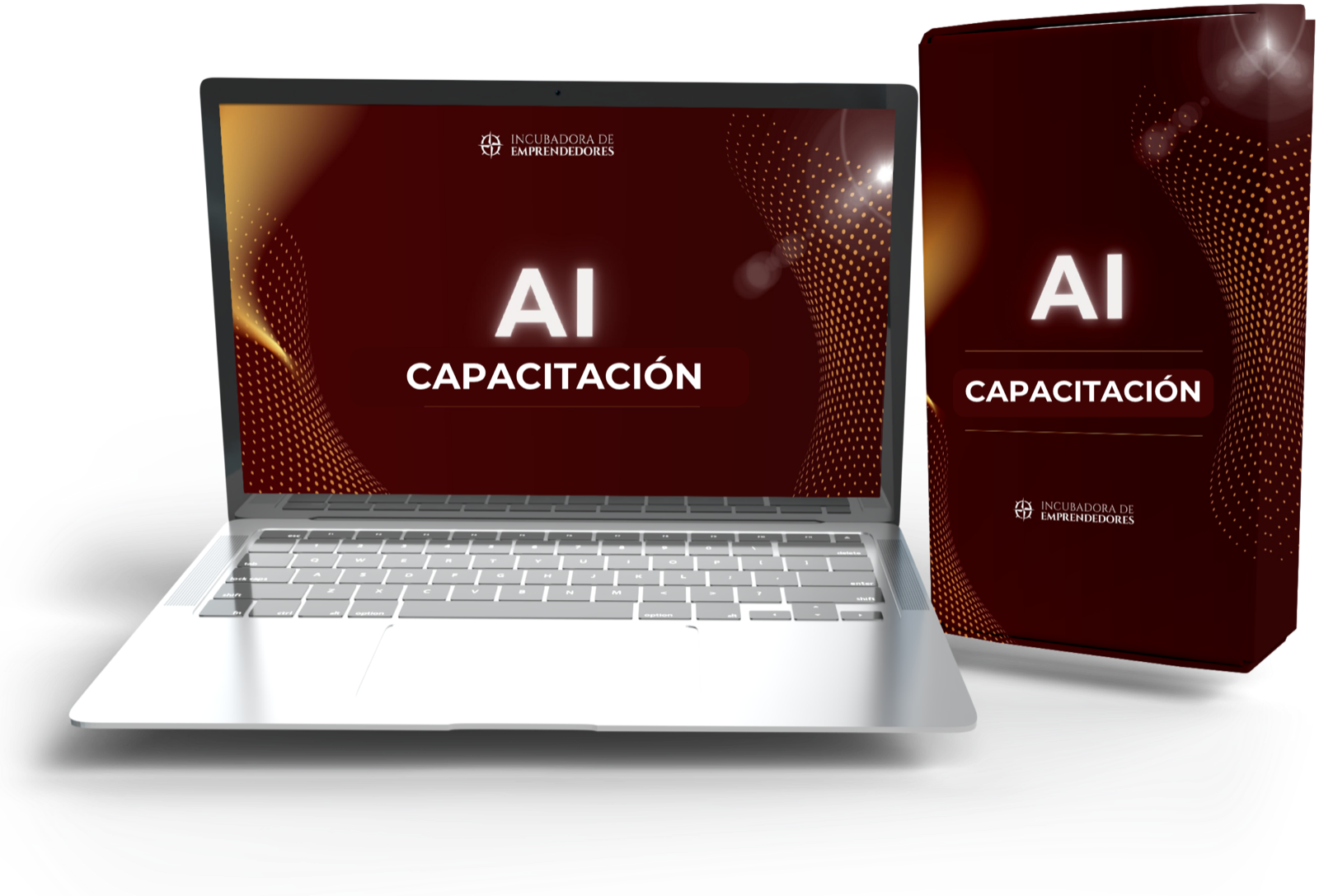 Mockup de la capacitación de IA